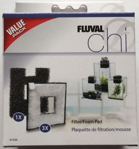 Fluval Chi Replacement Pad 3-Pack & Foam Set